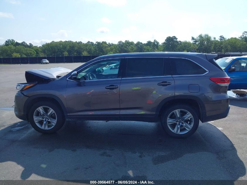 2019 Toyota Highlander Limited VIN: 5TDYZRFH9KS304003 Lot: 39564577