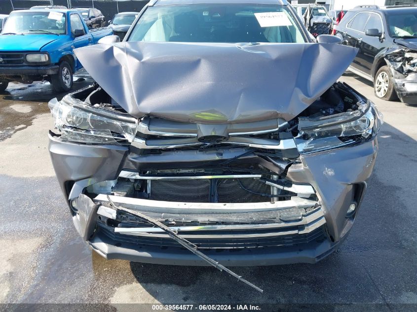 2019 Toyota Highlander Limited VIN: 5TDYZRFH9KS304003 Lot: 39564577