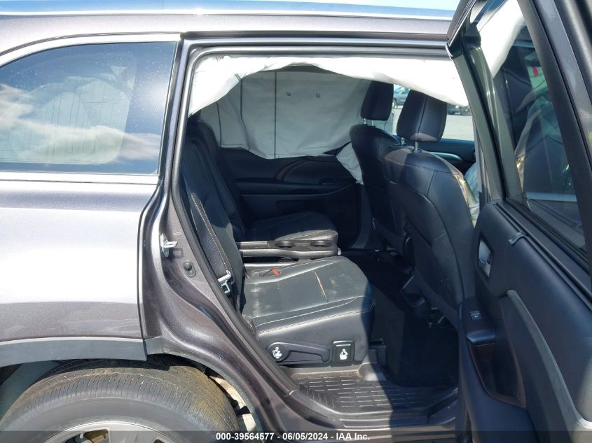 2019 Toyota Highlander Limited VIN: 5TDYZRFH9KS304003 Lot: 39564577