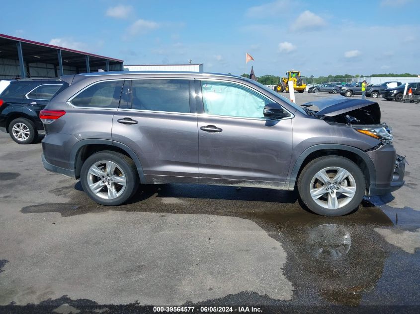 2019 Toyota Highlander Limited VIN: 5TDYZRFH9KS304003 Lot: 39564577
