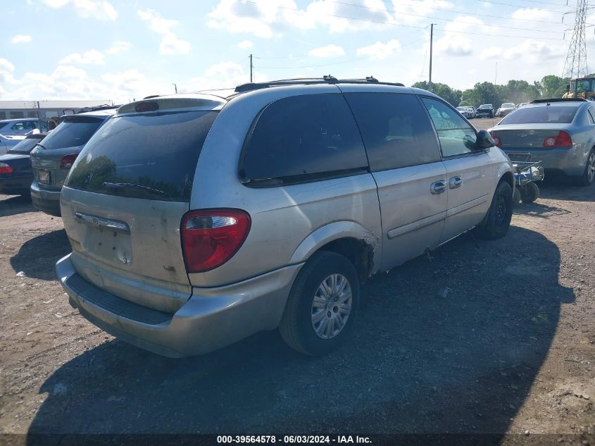 2005 Chrysler Town & Country Lx VIN: 2C4GP44R95R520348 Lot: 39564578