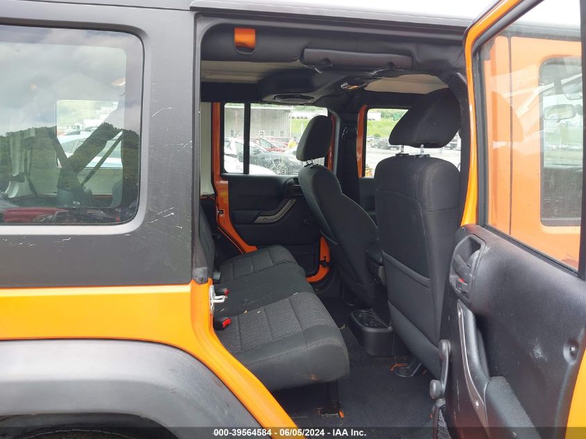 2012 Jeep Wrangler Unlimited Sport VIN: 1C4BJWDG8CL147525 Lot: 39564584