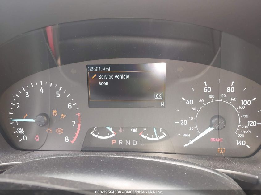 2022 Ford Escape Se VIN: 1FMCU9G65NUA38948 Lot: 39564588