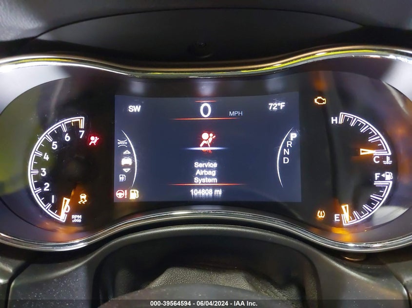 2017 Jeep Grand Cherokee Altitude 4X4 VIN: 1C4RJFAG1HC797825 Lot: 39564594