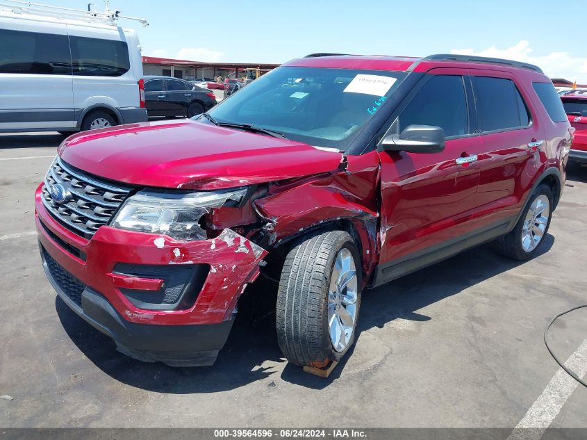 1FM5K7B89HGD64427 2017 FORD EXPLORER - Image 2