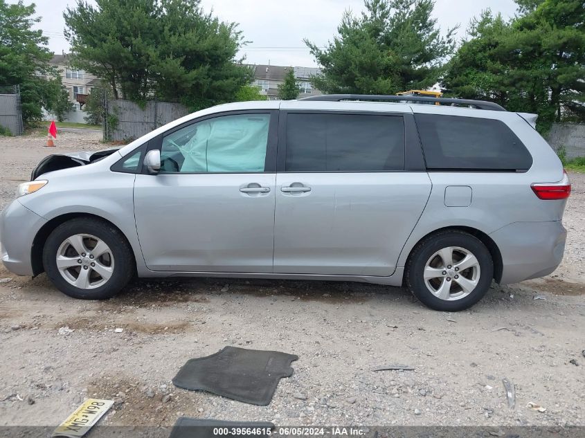 2015 Toyota Sienna Le 8 Passenger VIN: 5TDKK3DC6FS680615 Lot: 39564615