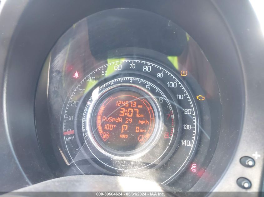 2012 Fiat 500 Sport VIN: 3C3CFFBR4CT211496 Lot: 39564624