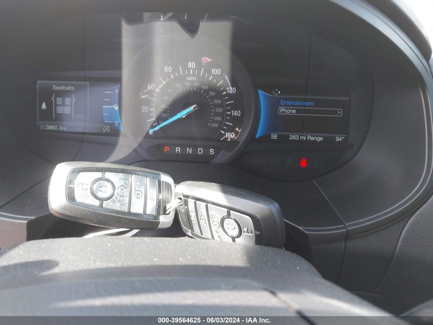 2024 Ford Edge Sel VIN: 2FMPK4J94RBA60836 Lot: 39564625