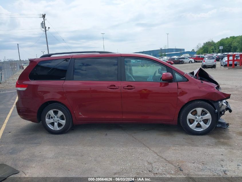 2011 Toyota Sienna Le V6 VIN: 5TDKK3DC9BS140301 Lot: 39564626