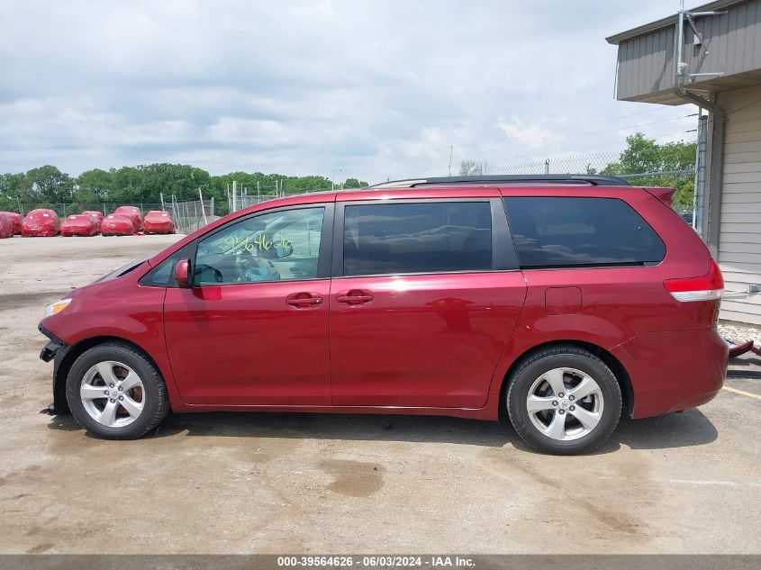 2011 Toyota Sienna Le V6 VIN: 5TDKK3DC9BS140301 Lot: 39564626