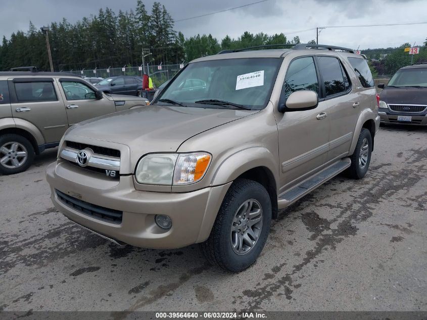 2006 Toyota Sequoia Limited V8 VIN: 5TDBT48A06S263762 Lot: 39564640