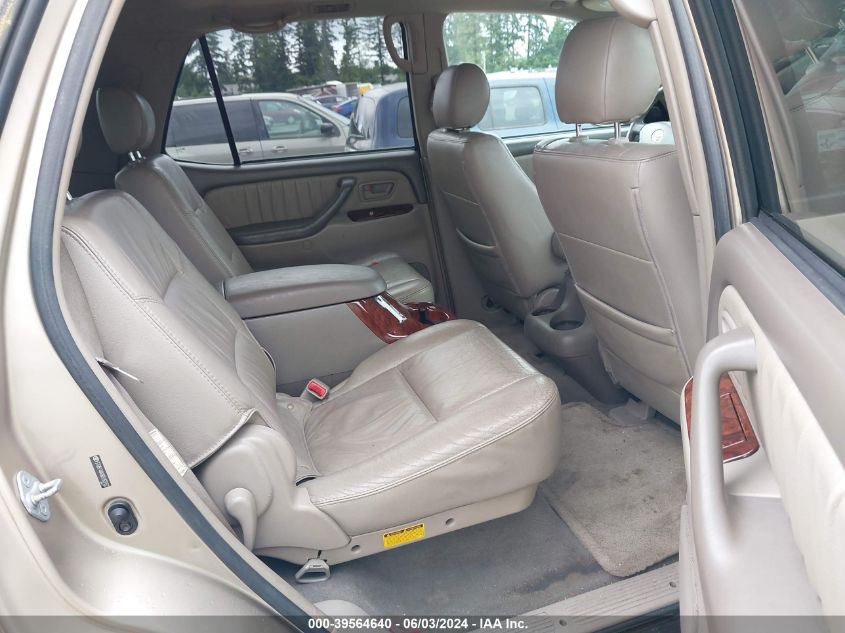 2006 Toyota Sequoia Limited V8 VIN: 5TDBT48A06S263762 Lot: 39564640