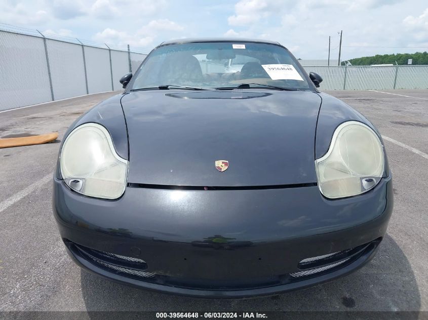 2000 Porsche 911 Carrera/Carrera 4 VIN: WP0AA2997YS621086 Lot: 39564648