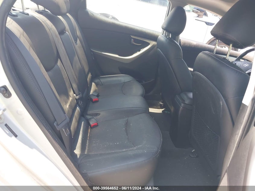 2012 Hyundai Elantra Limited VIN: 5NPDH4AEXCH104739 Lot: 39564652
