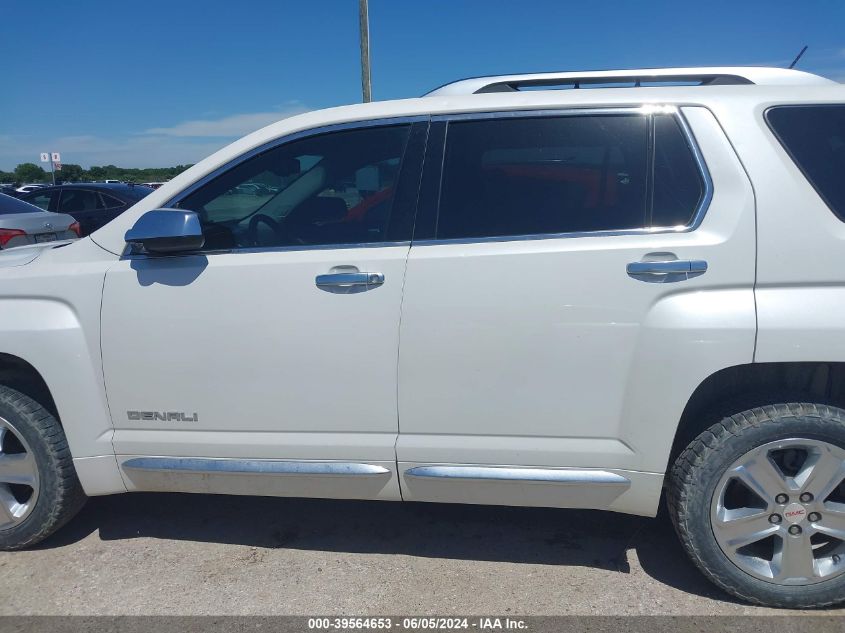 2017 GMC Terrain Denali VIN: 2GKALREK8H6300659 Lot: 39564653