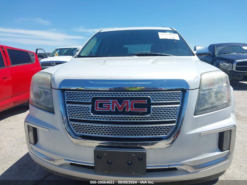 2017 GMC Terrain Denali VIN: 2GKALREK8H6300659 Lot: 39564653