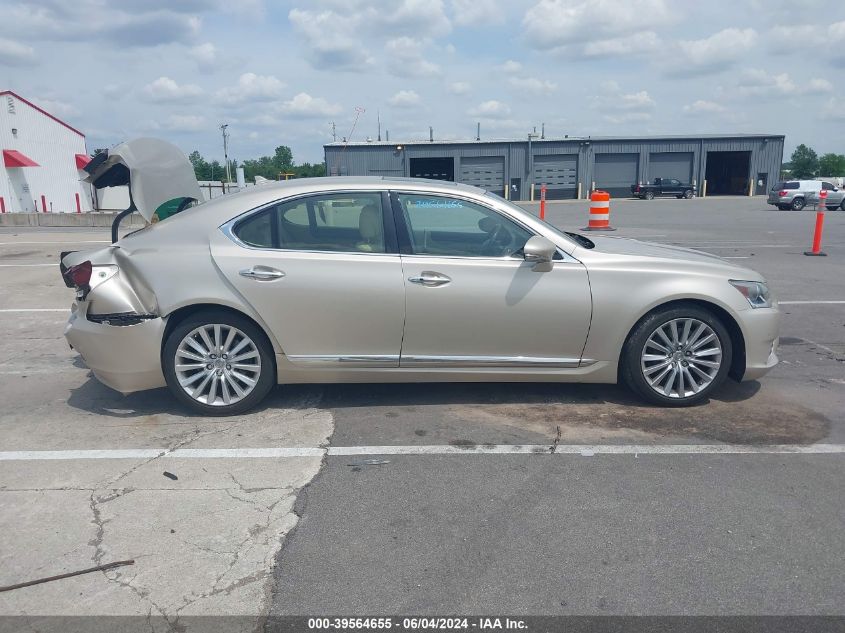 2013 Lexus Ls 460 VIN: JTHCL5EF2D5019302 Lot: 39564655