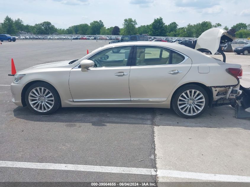 2013 Lexus Ls 460 VIN: JTHCL5EF2D5019302 Lot: 39564655