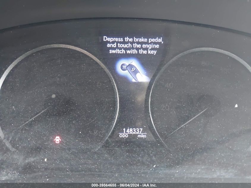 2013 Lexus Ls 460 VIN: JTHCL5EF2D5019302 Lot: 39564655