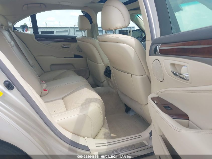 2013 Lexus Ls 460 VIN: JTHCL5EF2D5019302 Lot: 39564655