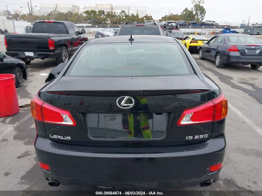 2010 Lexus Is 250 VIN: JTHBF5C29A5128886 Lot: 39564674