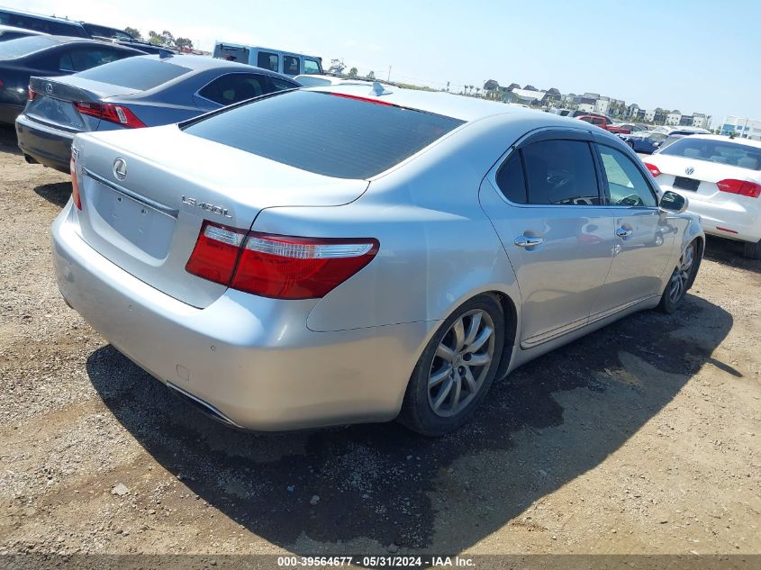 2007 Lexus Ls 460 L VIN: JTHGL46F375013166 Lot: 39564677