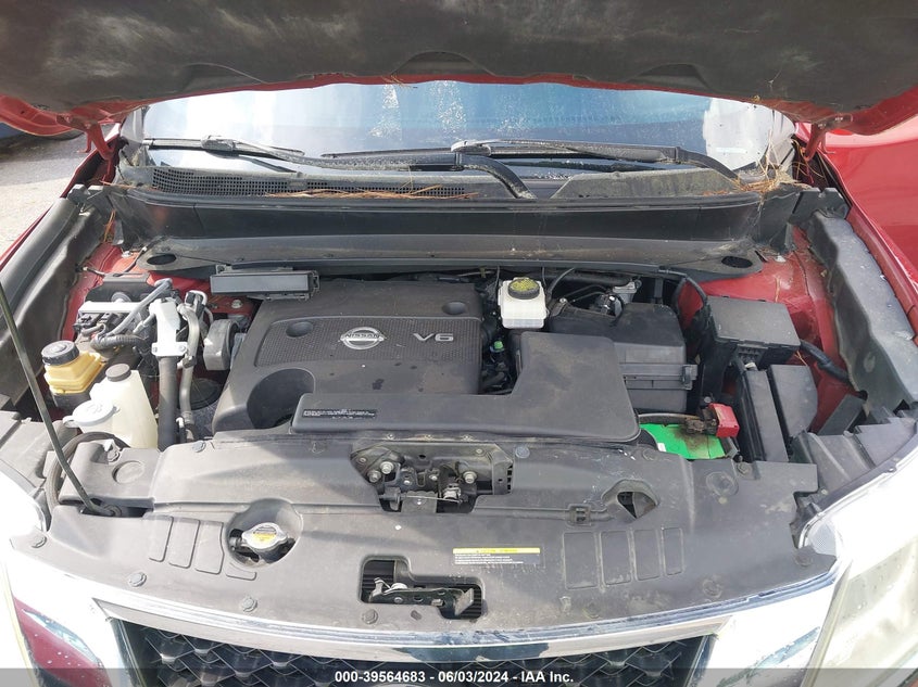 2013 Nissan Pathfinder Sv VIN: 5N1AR2MN2DC630498 Lot: 39564683