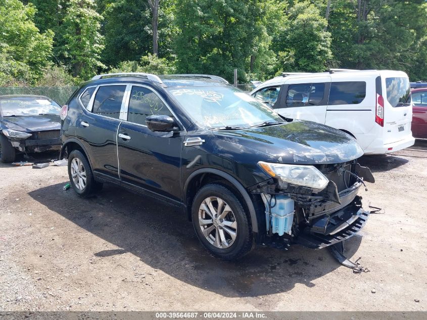 2016 Nissan Rogue Sv VIN: 5N1AT2MV3GC805511 Lot: 39564687