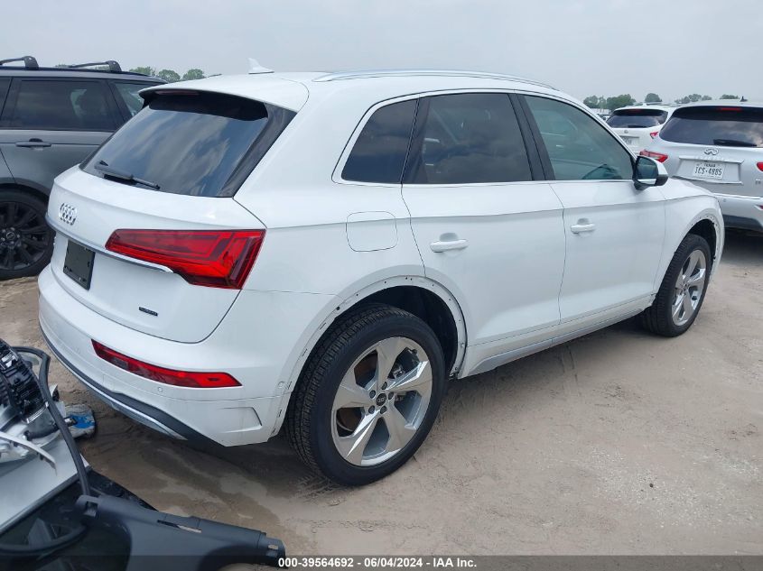 2021 Audi Q5 Prestige 45 Tfsi Quattro S Tronic VIN: WA1CAAFY2M2051694 Lot: 39564692