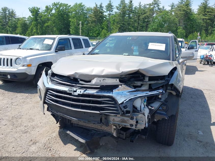 2021 Chevrolet Blazer Awd 3Lt VIN: 3GNKBJRS9MS576480 Lot: 39564697