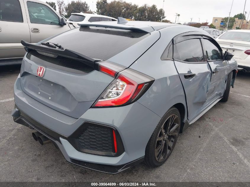 2019 Honda Civic Sport VIN: SHHFK7H45KU406766 Lot: 39564699