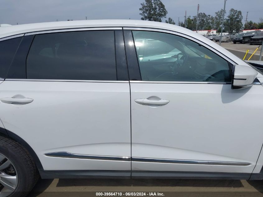 2023 Acura Mdx Standard VIN: 5J8YE1H38PL020757 Lot: 39564710