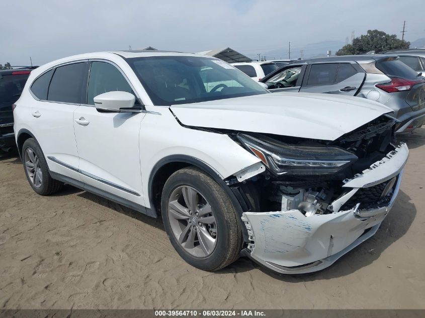 2023 Acura Mdx Standard VIN: 5J8YE1H38PL020757 Lot: 39564710