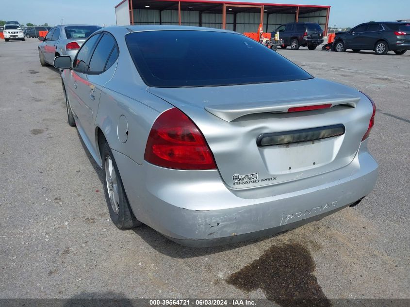 2005 Pontiac Grand Prix VIN: 2G2WP522351263715 Lot: 39564721