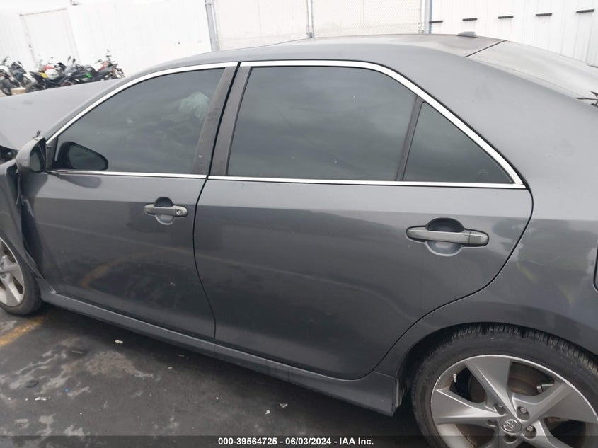 2012 Toyota Camry Se/Xle VIN: 4T1BK1FK3CU500969 Lot: 39564725