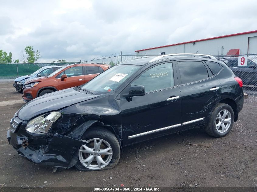2011 Nissan Rogue Sv VIN: JN8AS5MV6BW682971 Lot: 39564734