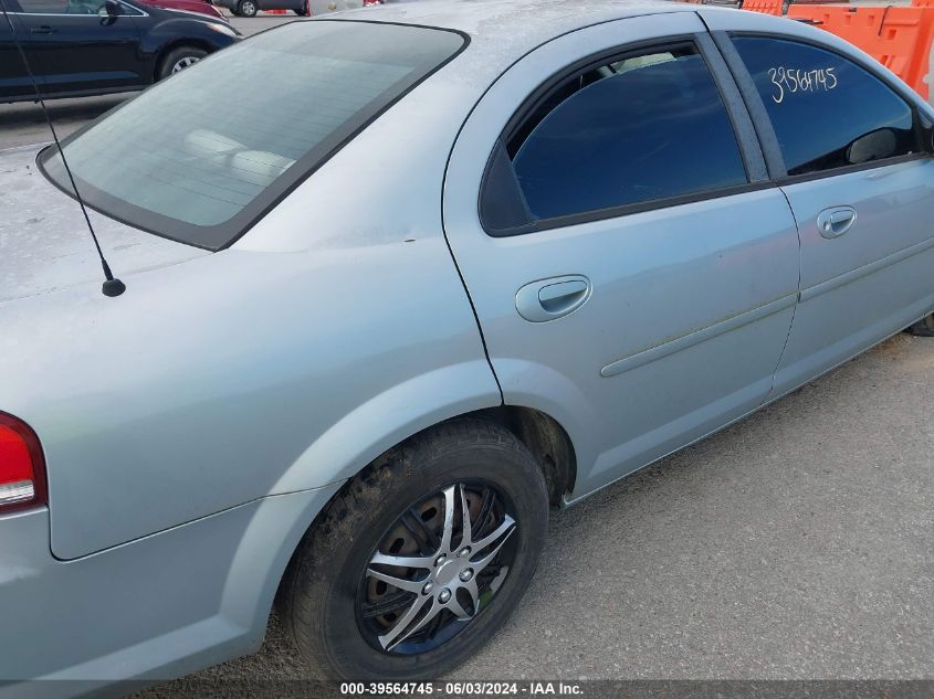 2002 Chrysler Sebring VIN: 1C3EL46R42N136832 Lot: 39564745