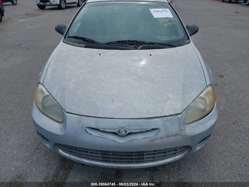 2002 Chrysler Sebring VIN: 1C3EL46R42N136832 Lot: 39564745