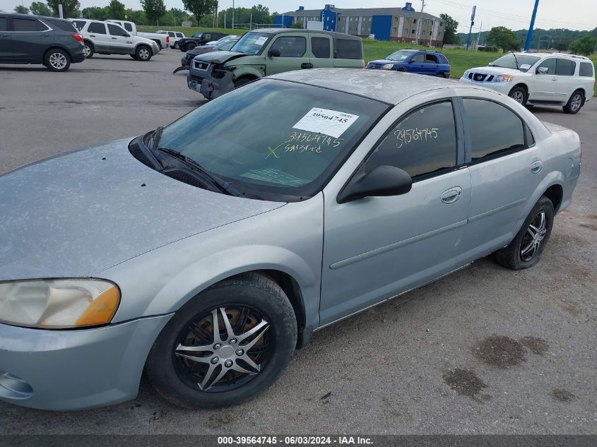 2002 Chrysler Sebring VIN: 1C3EL46R42N136832 Lot: 39564745