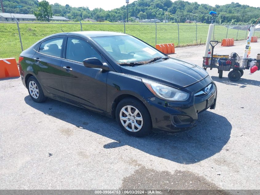 2013 Hyundai Accent Gls VIN: KMHCT4AE6DU561643 Lot: 39564753