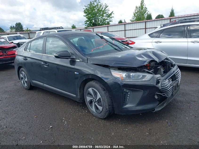 2019 Hyundai Ioniq Hybrid Sel VIN: KMHC75LC9KU129664 Lot: 39564759