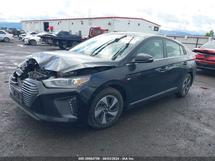 2019 Hyundai Ioniq Hybrid Sel VIN: KMHC75LC9KU129664 Lot: 39564759