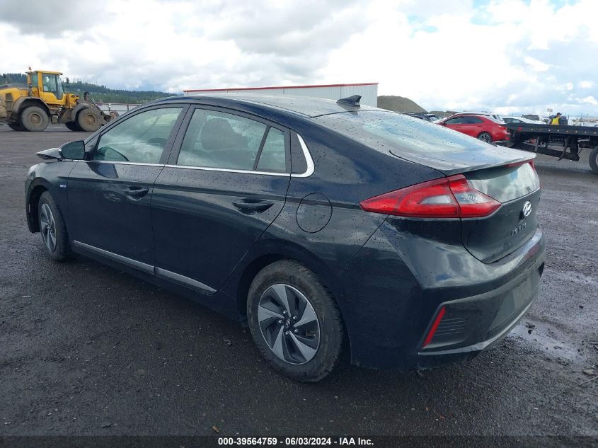 2019 Hyundai Ioniq Hybrid Sel VIN: KMHC75LC9KU129664 Lot: 39564759