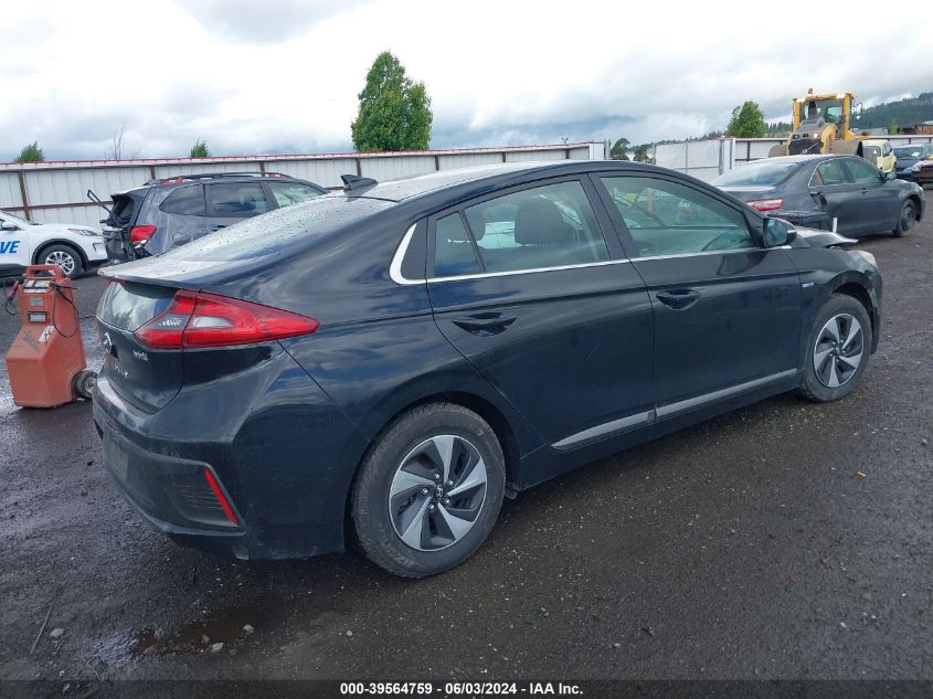VIN KMHC75LC9KU129664 2019 HYUNDAI IONIQ HYBRID SEL