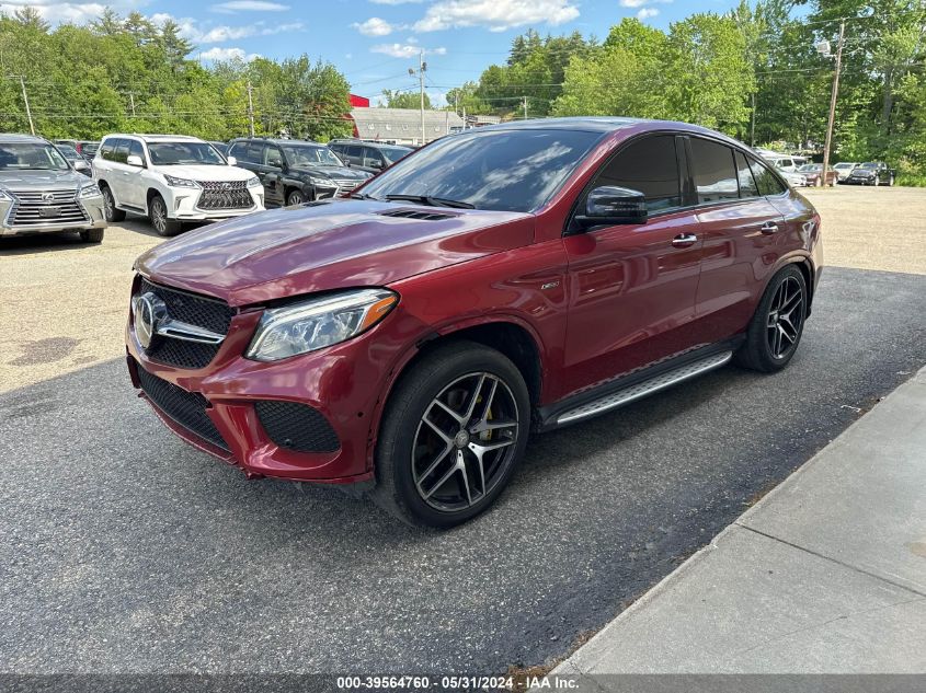 2016 Mercedes-Benz Gle Coupe 450 4Matic VIN: 4JGED6EB5GA024981 Lot: 39564760