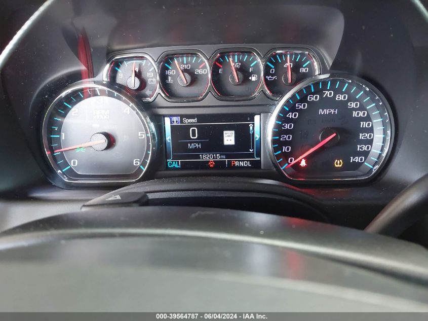 2017 Chevrolet Tahoe Lt VIN: 1GNSCBKC7HR262518 Lot: 39564787