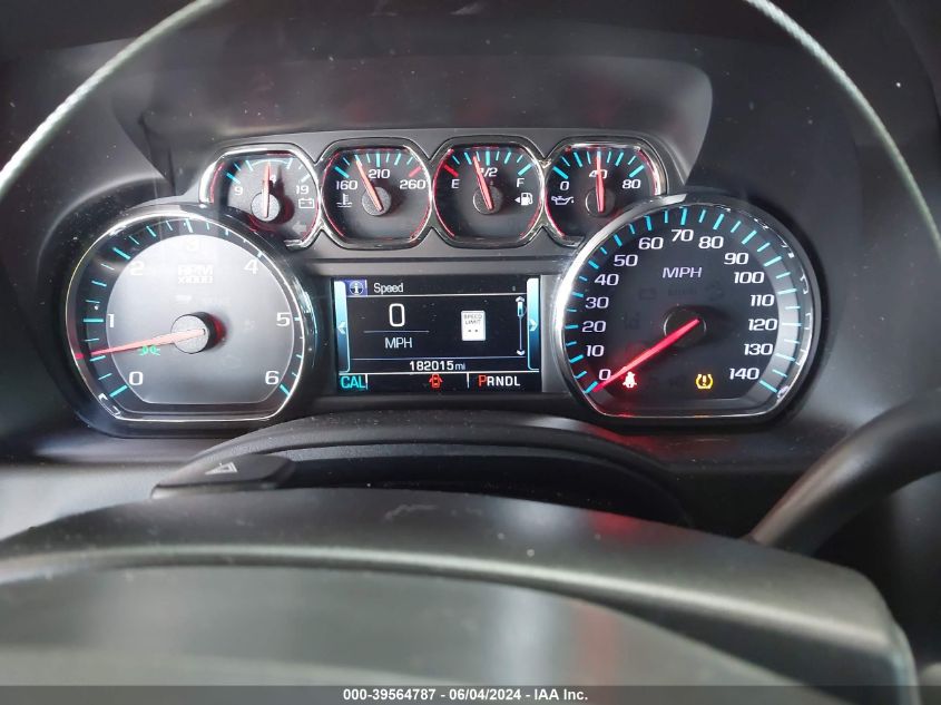 2017 Chevrolet Tahoe Lt VIN: 1GNSCBKC7HR262518 Lot: 39564787