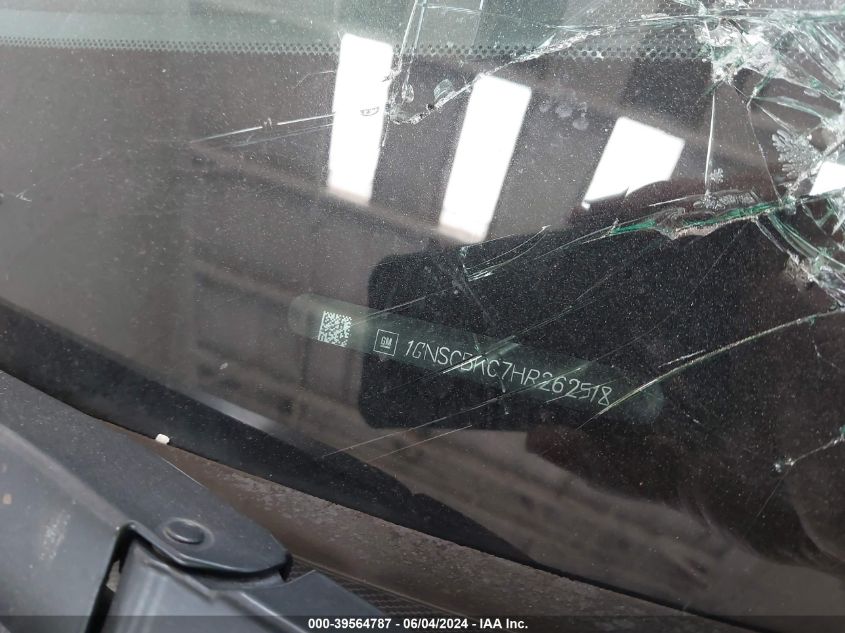 2017 Chevrolet Tahoe Lt VIN: 1GNSCBKC7HR262518 Lot: 39564787