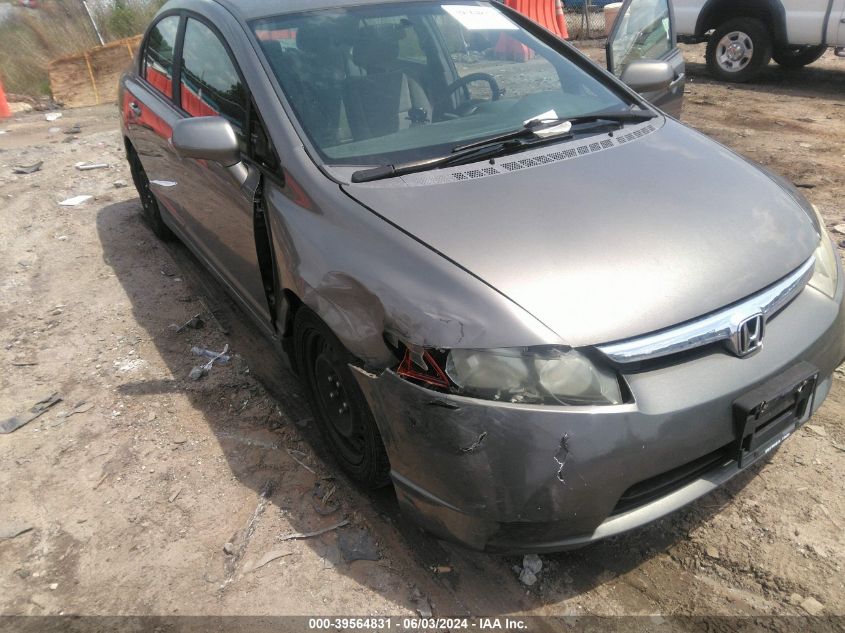 2008 Honda Civic Lx VIN: 1HGFA16548L105538 Lot: 39564831