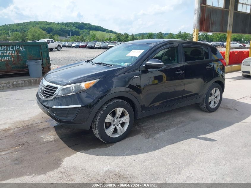 2012 Kia Sportage Lx VIN: KNDPBCA23C7286853 Lot: 39564836